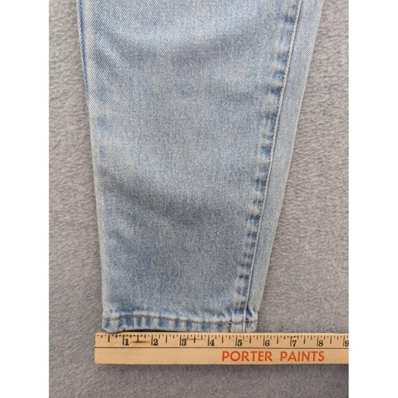 Vintage No Excuses Jeans Womens 5/6 Light Wash High Rise Mom Femme Fatale 90s - Picture 8 of 16
